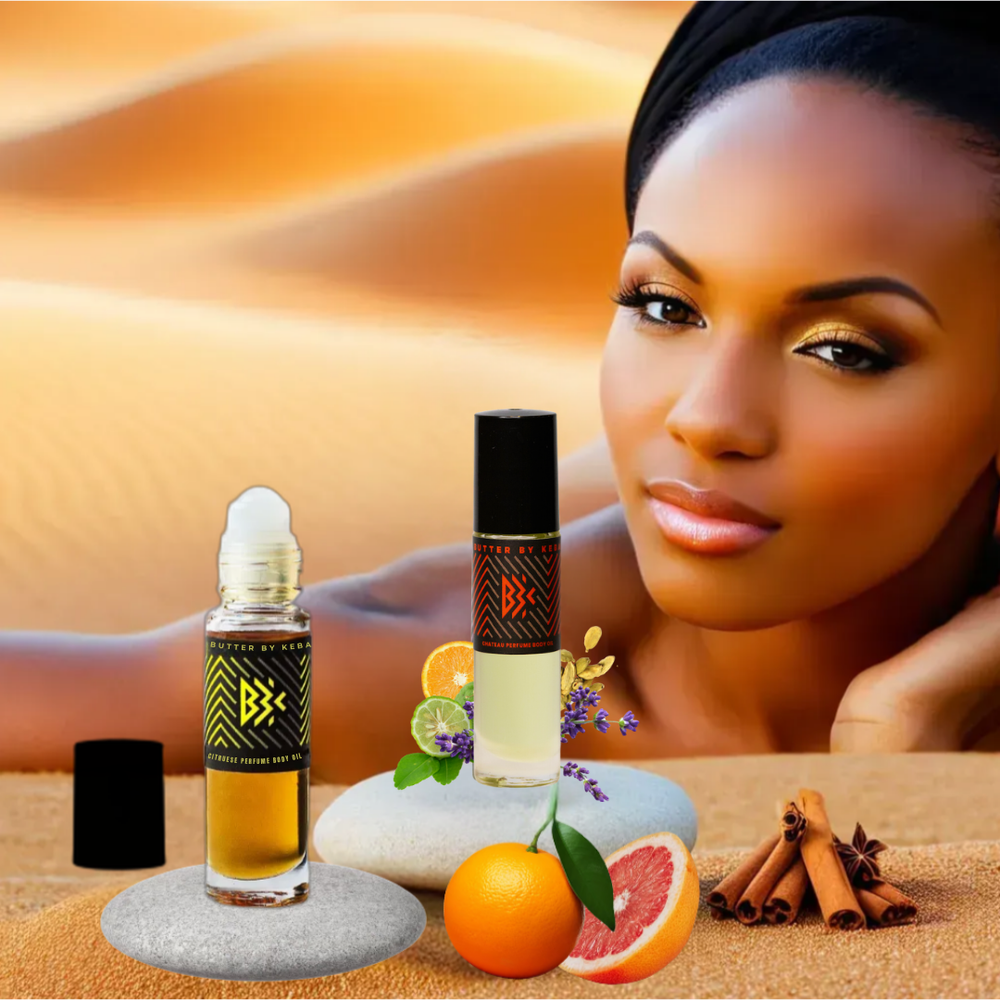 Creamy Citrus Musk Perfume Oil Duo